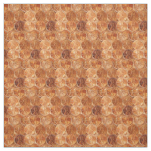 Tissu Le penny/penny de Lincoln cuivrent la pièce de