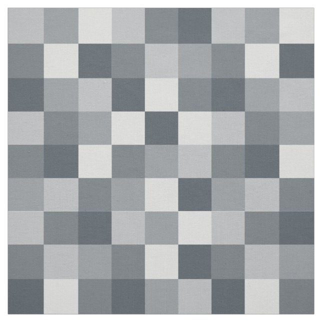 Tissu Le pixel ajuste la couleur faite sur commande (Échantillon)