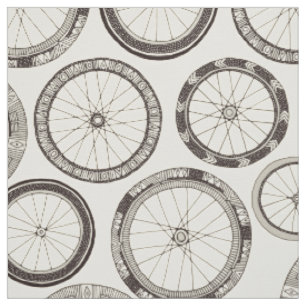 Tissu le vélo roule la perle