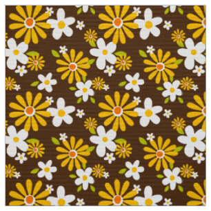 tissu les années 70 rétro