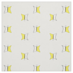 Tissu Les deux ailes colorées d'un "B" spécial que j'ai