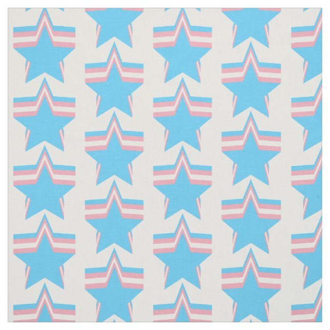 Tissu Les vedettes transgenres (Échantillon)