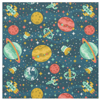 Tissu L'espace