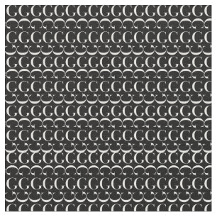Tissu Lettre initiale G