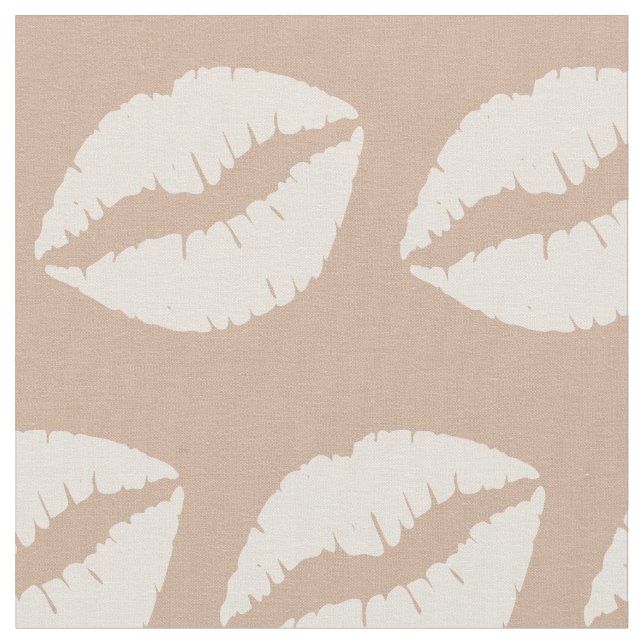 Tissu Lèvres blanches antiques (Fermer)