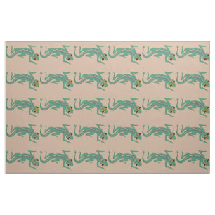 Tissu Lézard du sud-ouest avec la rayure pourpre pâle