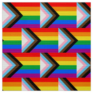 Tissu LGBTQ+ Indicateur de fierté de progrès
