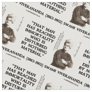 Tissu L'Homme Swami Vivekananda a atteint le matériel d'