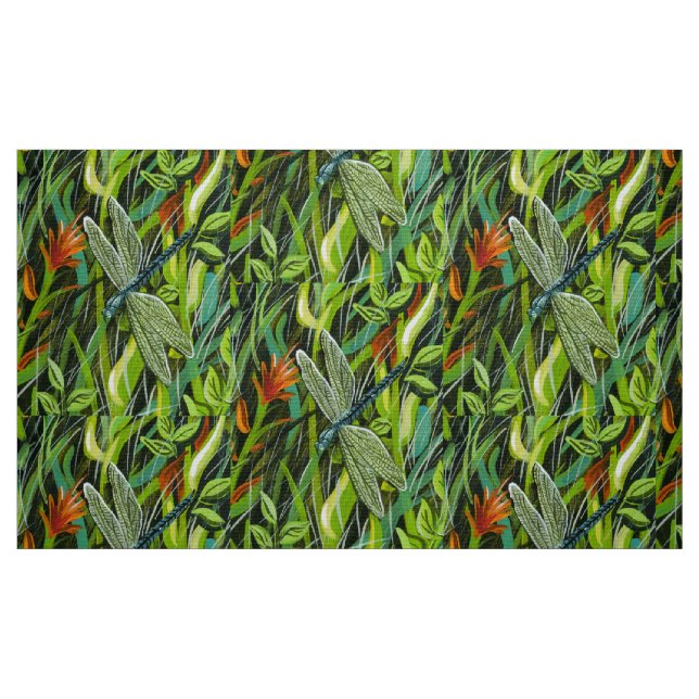 Tissu libellule (Fat Quarter)