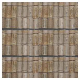 Tissu Lièges de vin