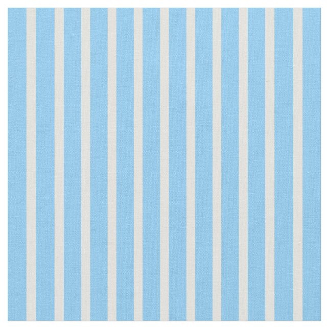 Tissu Lignes bleu clair jaune et ciel clair (Fermer)