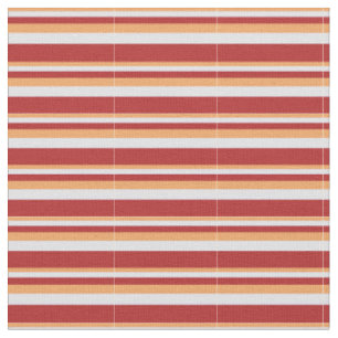 Tissu Lignes Brown, Lavande et rouge