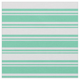 Tissu Lignes colorées Aquamarine & Lavande