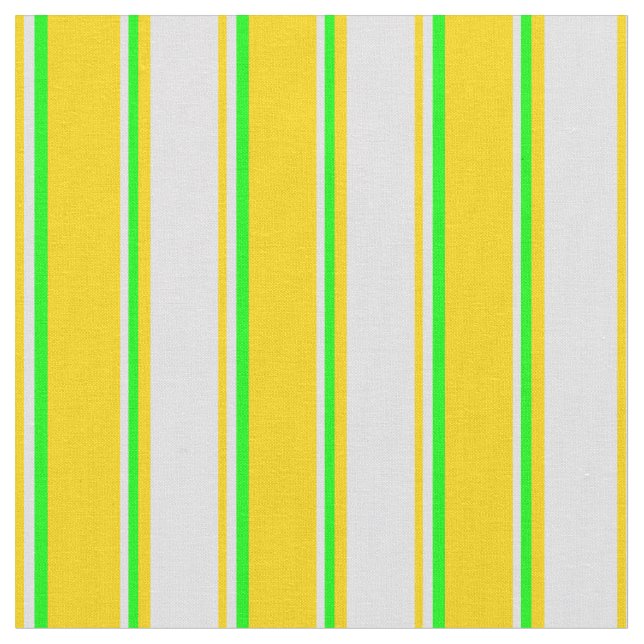 Tissu Lignes couleur jaune, lavande et citron vert (Fermer)