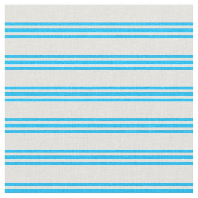 Tissu Lignes de couleur bleu clair jaune et bleu ciel pr (Fermer)