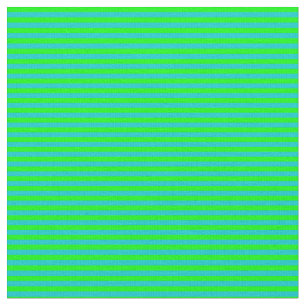 Tissu Lignes de couleur chaux et turquoise foncé