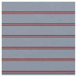 Tissu Lignes de couleur gris marron et ardoise claire