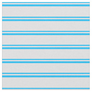 Tissu Lignes en bleu ciel profond et en couleur lavande