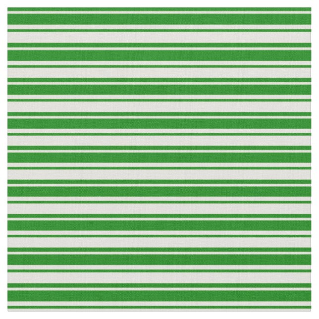 Tissu Lignes jaune clair et vert (Fermer)