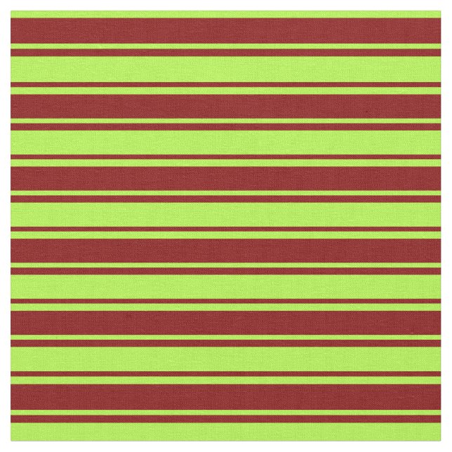Tissu Lignes marron et vert clair (Fermer)