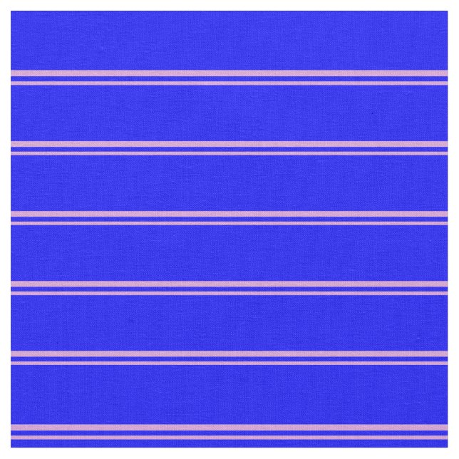 Tissu Lignes Plum et Bleu (Fermer)