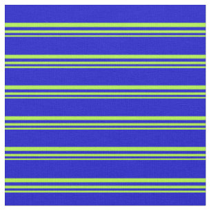 Tissu Lignes vertes claires et bleues/Motifs