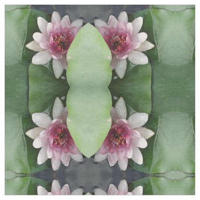 Tissu Lillies d'eau (Fermer)