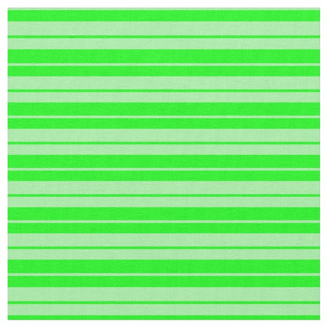 Tissu Lime et bandes de couleur verte (Fermer)