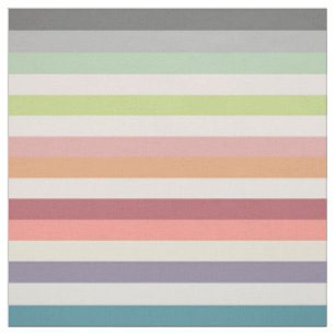 Tissu LInes colorées Correspondance du modèle floral