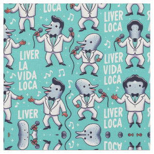Tissu Liver La Vida Loca