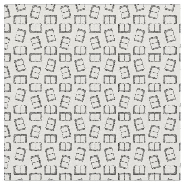 Tissu Livres Conception Motif Lecture Thème PERSONNALISÉ (Fermer)