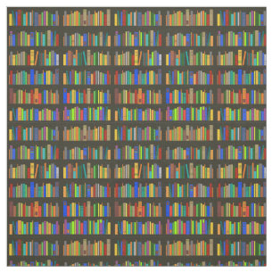 Tissu Livres et étagères Design Fabric