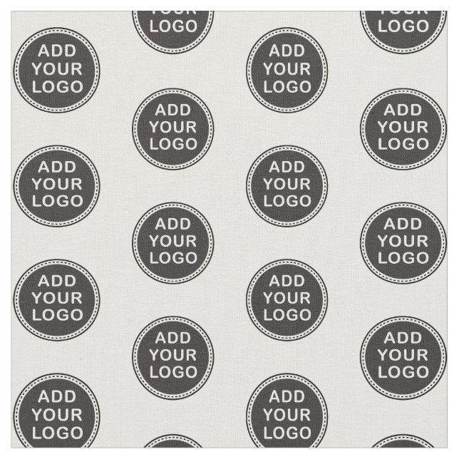 Tissu Logo personnalisé, motif de répétition d'images ou (Fermer)