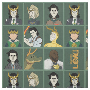 Tissu Loki variant