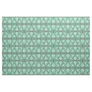 Tissu Lotus vert