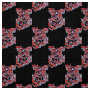 Tissu Love Heart Music Symbole Motif