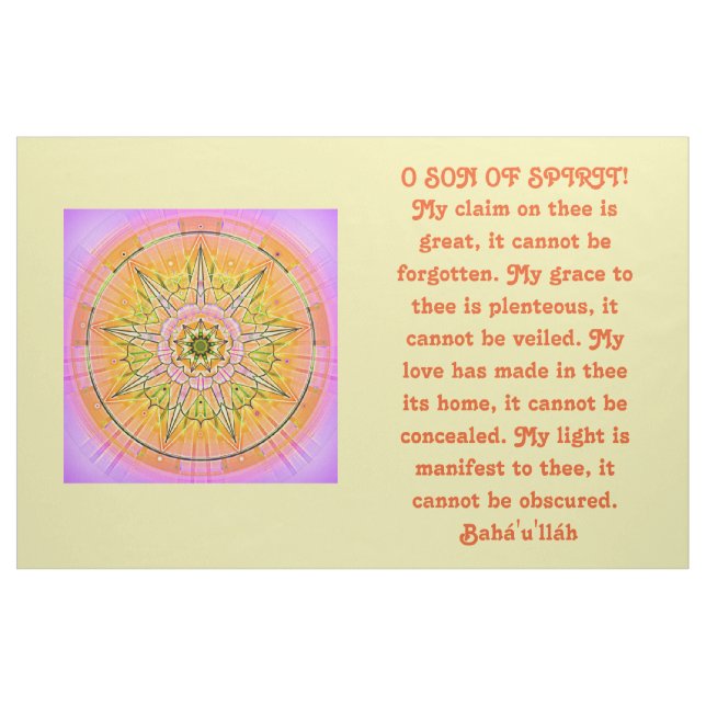 Tissu Lumière et gloire (Yard)