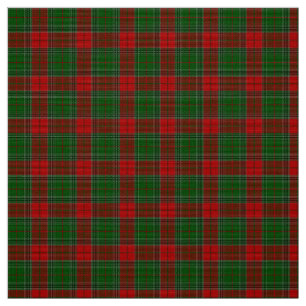 Tissu Luminbic rouge vert Plat