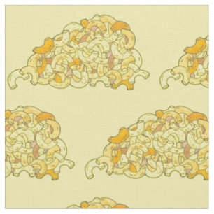 Tissu Macaroni Mac et fromage Soul Alimentation Cuisine