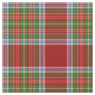 Tissu MacBain MacBean Scottish Clan Tartan Plaid