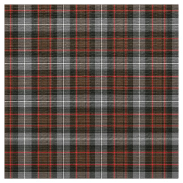 Tissu MacRae Chasse Tartan Patiné (Échantillon)