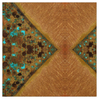 Tissu Macro patine de cuivre 05380