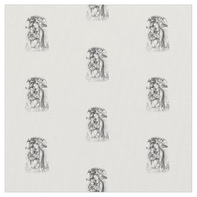Tissu Madonna avec l'enfant (Fermer)