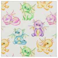 Magical Dragon Dreams Baby shower Fabric
