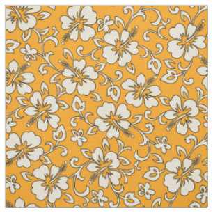 Tissu Malia Hibiscus Hawaii Pareau Imprimer