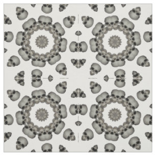 Tissu Mandala humain déplaisant de crâne