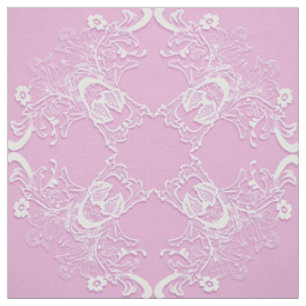 Tissu Mandala. rose floral ethnique