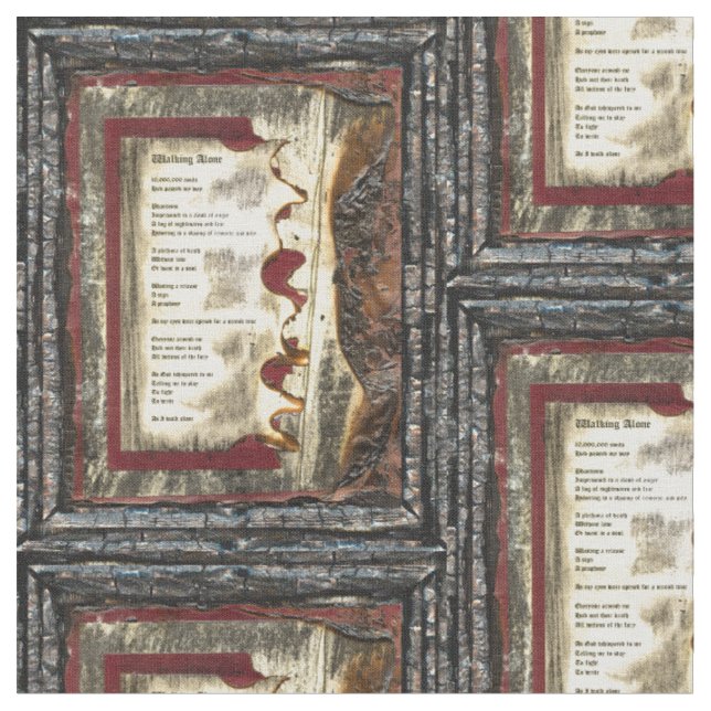 Tissu Marcher seul (Fermer)