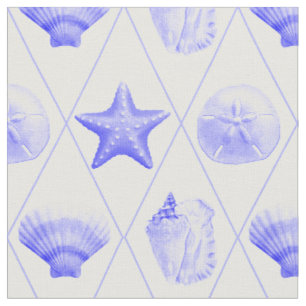 Tissu Marines Bleus Costumes côtiers Starfish