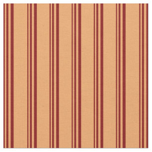 Tissu Maroon et Motif Brown